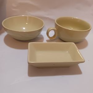 Rosenthal Tac Mint Green Dishes Cup Bowl Dish Collectible
